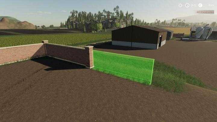 FS19 – Placeable Stonewalls V1