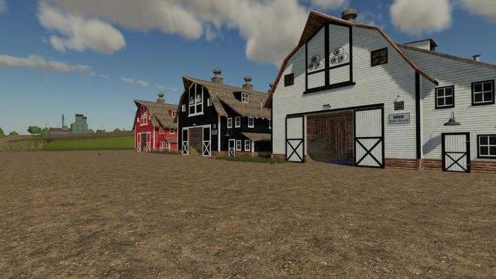 FS19 – Placeable Straw Barn V1.2