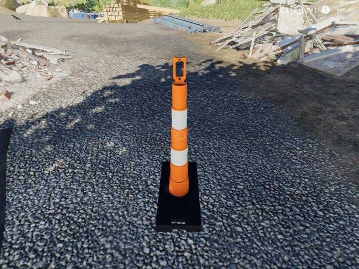 FS19 – Placeable Traffic Cones V1