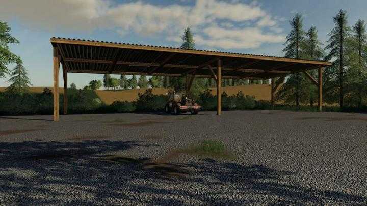 FS19 – Placeable Two Shelters V1.0.1.1