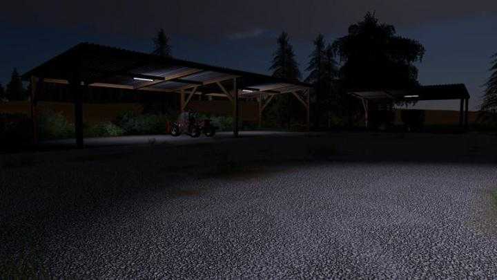 FS19 – Placeable Two Shelters V1.0.1.1