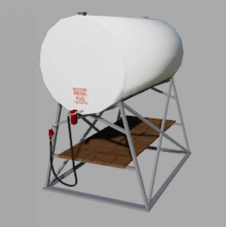 FS19 – Placeable Us Fuel Tank W/trigger V1