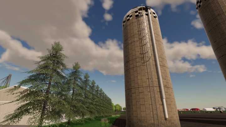 Placeable Vertical Silos V1.0 FS19