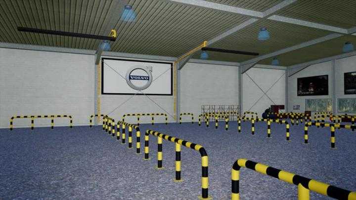 FS19 – Placeable Volvo Hall V1