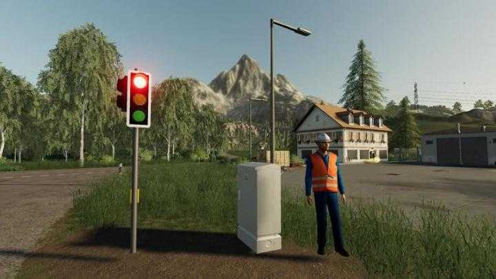 FS19 – Platzierbare Ampel Beta