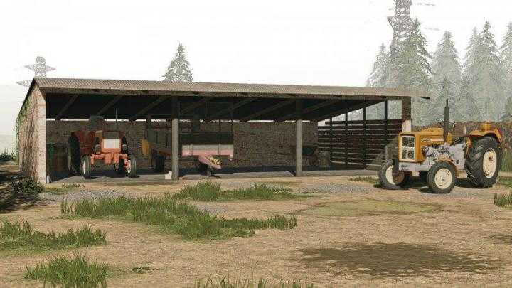 FS19 – Polish Small Old Sheed V1