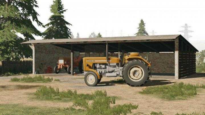 FS19 – Polish Small Old Sheed V1