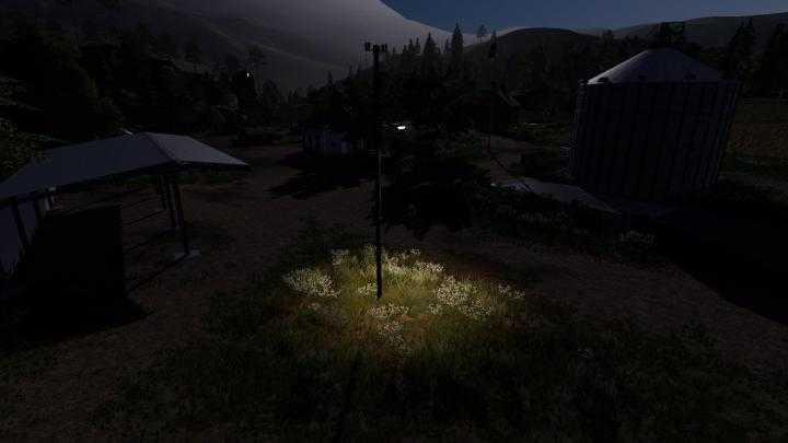 FS19 – Powerful Spotlights V1.0.1.0