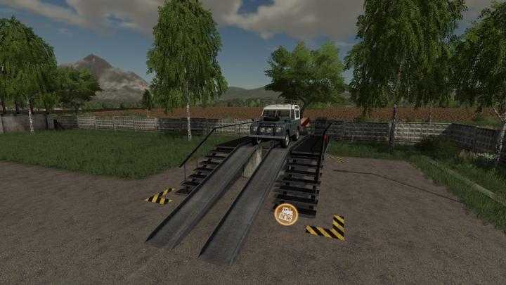 FS19 – Repair Ramp With Trigger V1