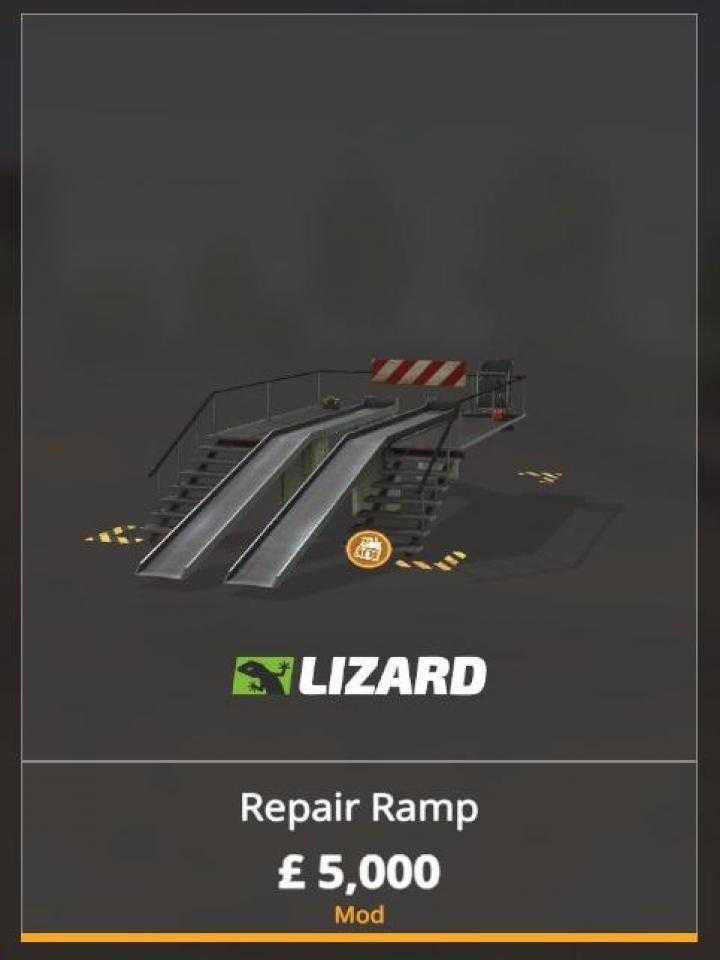 FS19 – Repair Ramp With Trigger V1