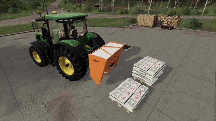 FS19 – Road Salt Pallet V1