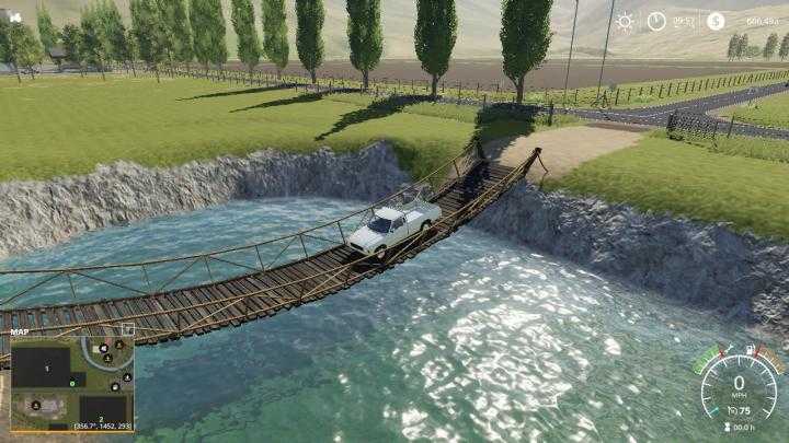 FS19 – Rope Bridge V1