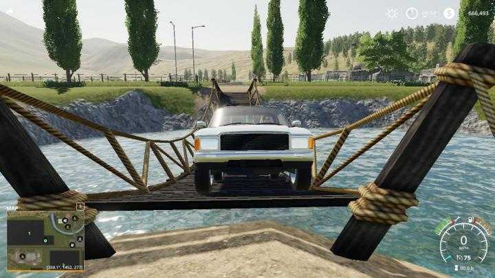 FS19 – Rope Bridge V1