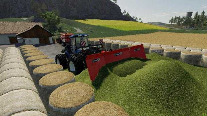 FS19 – Round Bale Bunker Silo V1