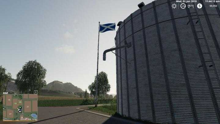 FS19 – Scotland Flag V1.0.1