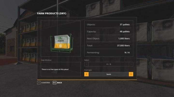 FS19 – Shelf Storage V1.0.3.0