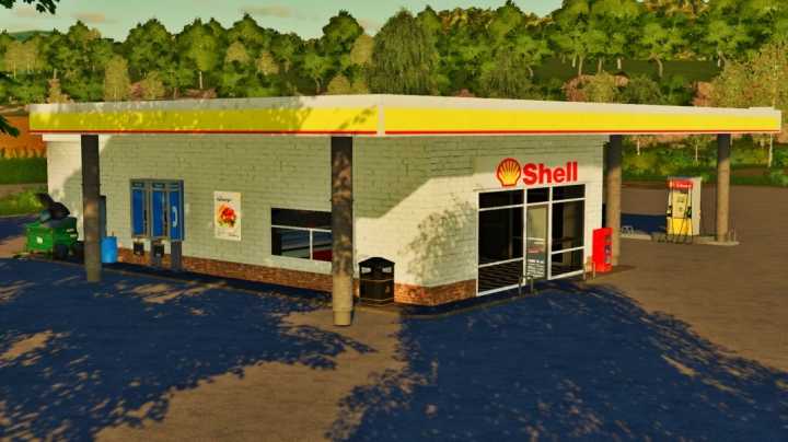 Shell Fuel Station V1.1 FS19