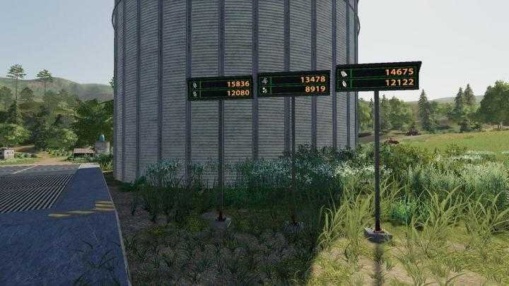 FS19 – Silo Displays V1.2