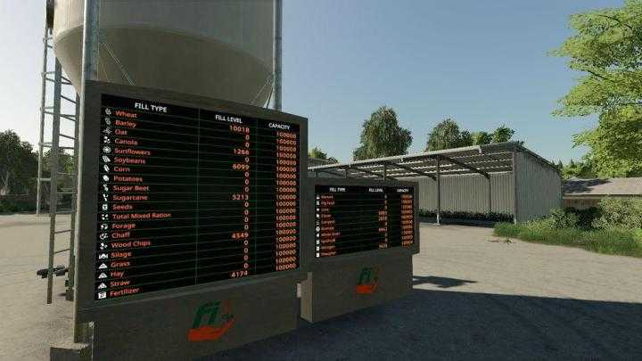 FS19 – Silo Displays V1.2