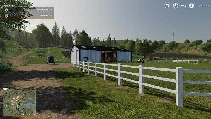 FS19 – Small American Stable V2.1