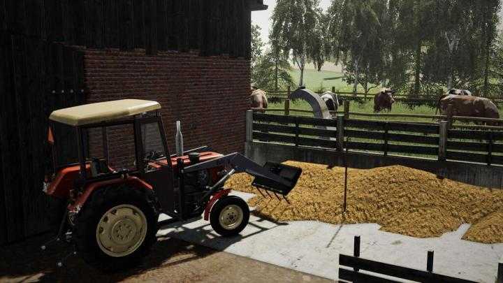 FS19 – Small Cowshed With Pasture V1.0.0.1