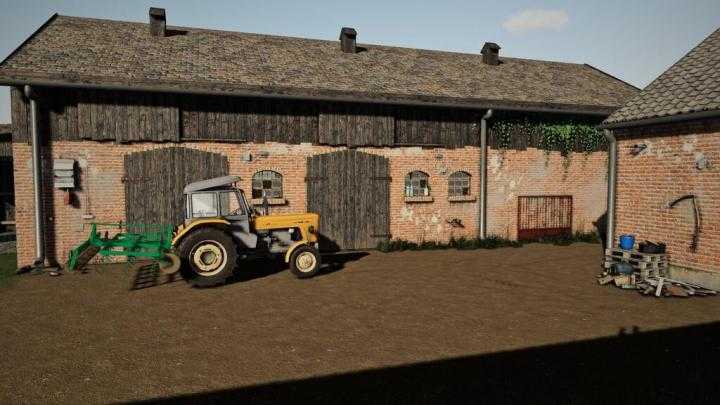 FS19 – Small Cowshed With Pasture V1.0.0.1