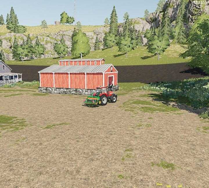 FS19 – Small Open Ended Storage Barn V1