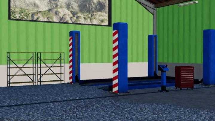 FS19 – Small Vehicle Hall V1