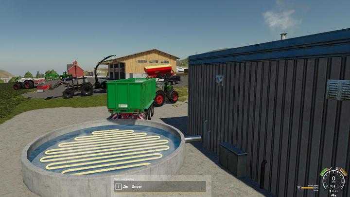 FS19 – Snow Melting Station V1