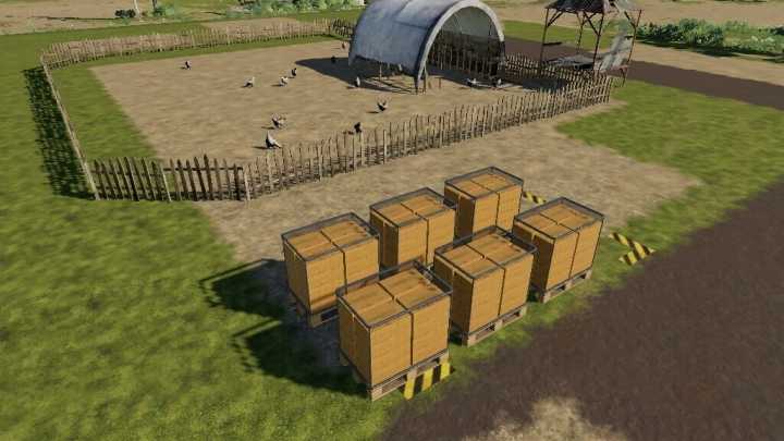 Sosnovka Chicken Pen V1.7 FS19