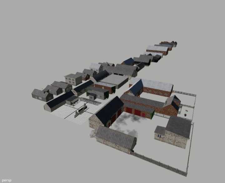 Static Buildings On Map V1.0 FS19