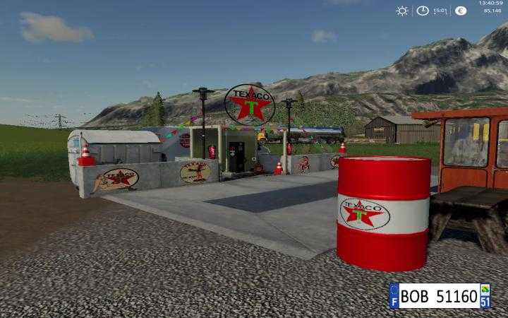 FS19 – Station Texaco V1