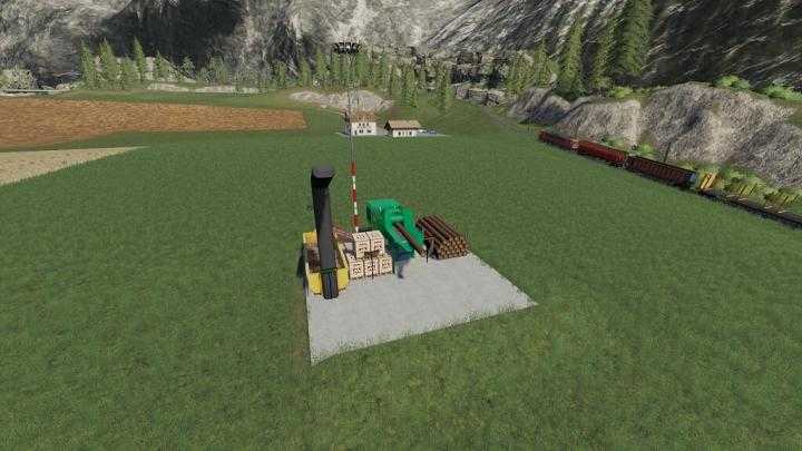 FS19 – Stationary Wood Chipper V1.0.0.1