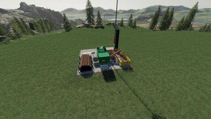 FS19 – Stationary Wood Chipper V1.0.0.1