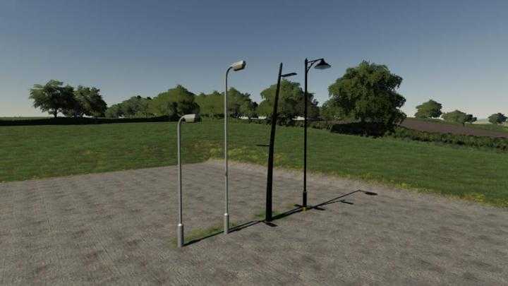 FS19 – Street Light Pack V1