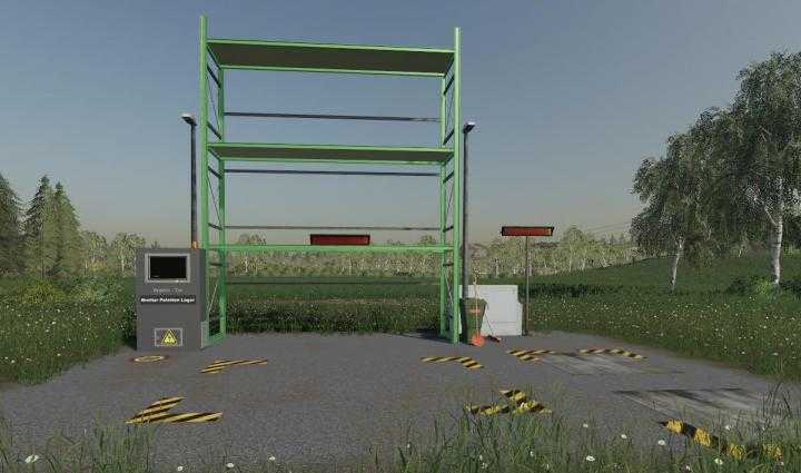 FS19 – System-Tec Palettenlager V1