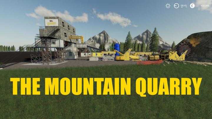 FS19 – The Mountain Quarry V1