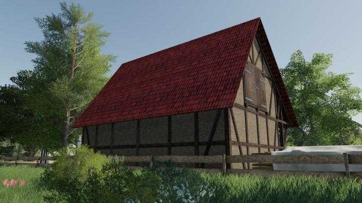 FS19 – Timberframe Barn With Attic V1.1