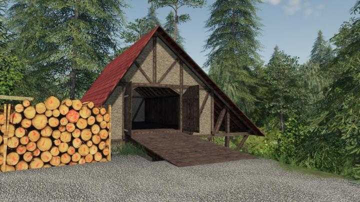 FS19 – Timberframe Barn With Attic V1.1