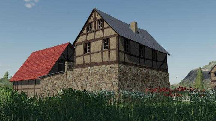 FS19 – Timberframe House With Shed V1.0.0.4