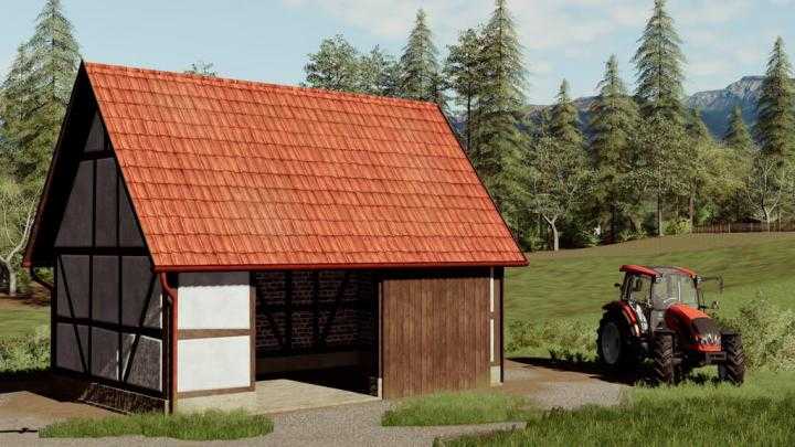 FS19 – Timberframe Shed V1