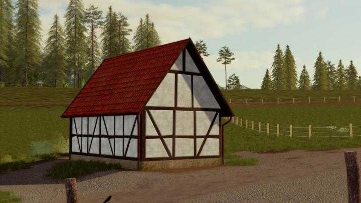 FS19 – Timberframe Shed V1