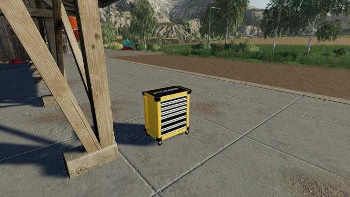 FS19 – Tool Trolley V1.1