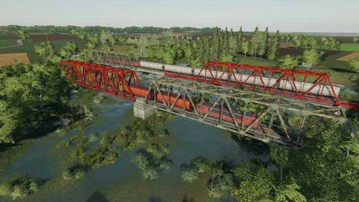 FS19 – Train Bridges (Prefab) V1.0.0.1