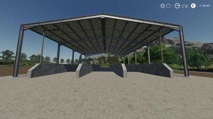 FS19 – Triple Silo Placeable V1