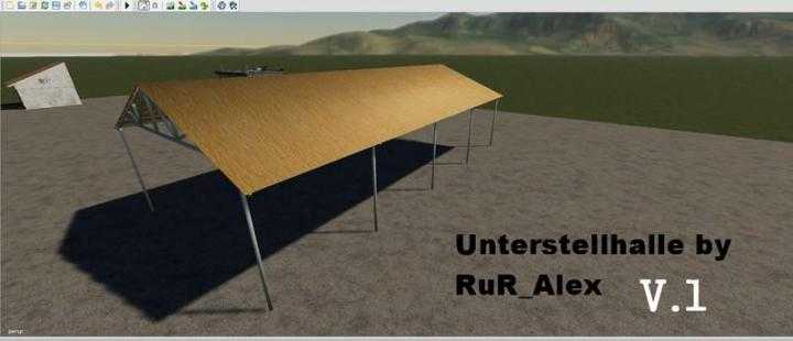 FS19 – Underground Hall For Installation V1