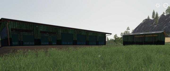 FS19 – Vehicle Hall / Passage Hall V1.0.4