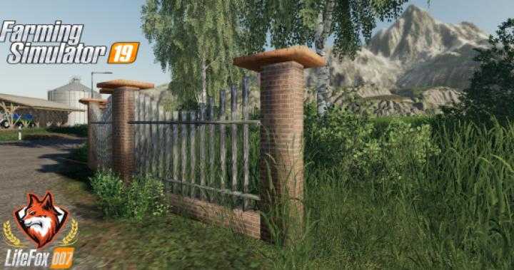 FS19 – Wall Bar In Hd For A Farm