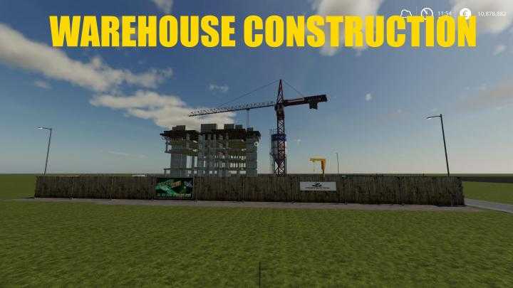 FS19 – Warehouse Construction V1