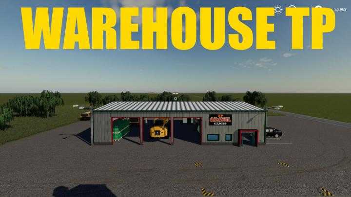 FS19 – Warehouse Tp V1